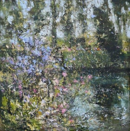 Chris Prout The Garden Pond SOLD