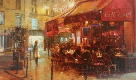Douglas Gray Café Conti, Paris