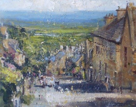 Chris Prout Sunday morning hues, Bourton-on-the-Hill SOLD