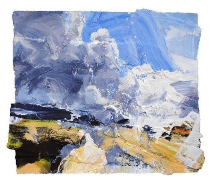 Cumulus, Early Sun. North Bovey SOLD