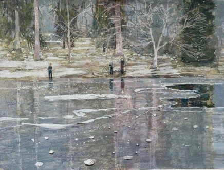 Ruth Stage NEAC Icy Afternoon SOLD