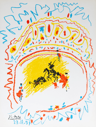 Untitled (The small bull fight)