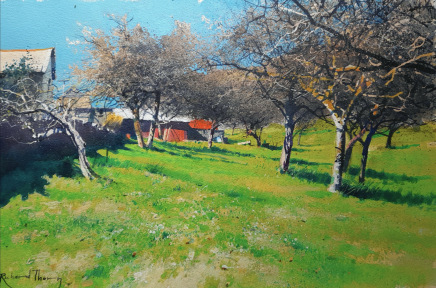 Richard Thorn SWAc, The Farm Orchard