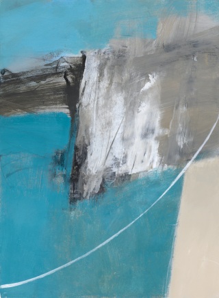 Neil Canning Coast Form Mixed media 76 x 56 cm/ 30 x 22 in