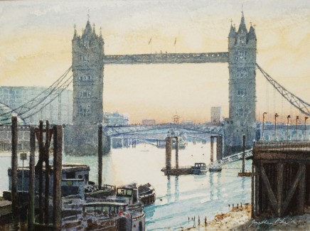 Jonathan Pike, Tower Bridge from Wapping