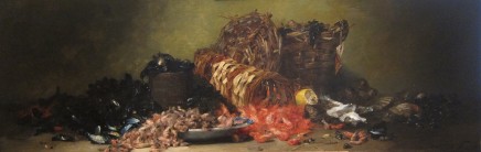 Denis Pierre Bergeret, Still life with seafood
