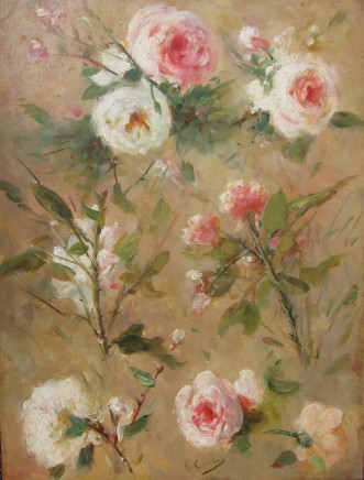 Eugene Henri Cauchois, Study of roses