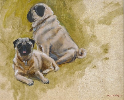 Henry Koehler, Two Pugs