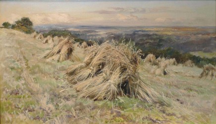 Keeley Halswelle, A Cornfield at Harvest