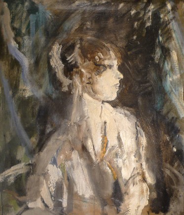 Ambrose McEvoy, Portrait of the ballerina Lydia Lopokova , c.1919