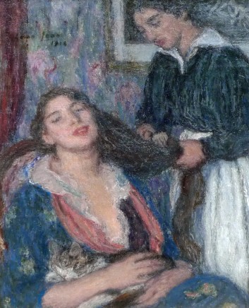 Edmond Francois Aman-Jean, La coiffure