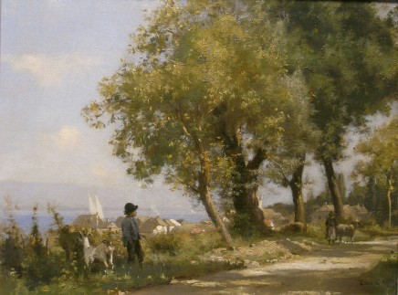 Leon Gaud, The Goatherd