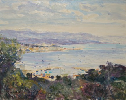 Gaston Sebire (1920 - 1977) ANTIBES Signed Oil on canvas 36 x 44 inches canvas size
