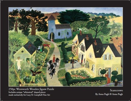 Anna Pugh Jigsaw Puzzle - OUT OF STOCK, Scarecrow - 250 piece puzzle