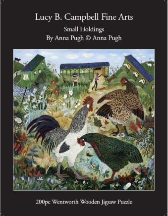 Anna Pugh Jigsaw Puzzle, Small Holdings - 200 piece puzzle