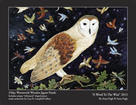 Anna Pugh Jigsaw Puzzle - OUT OF STOCK, 'A Word To The Wise' - 250 pieces
