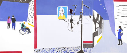 Jin Tian 2024 Oil On Canvas 200 130Cm 200 220Cm 200 130Cm