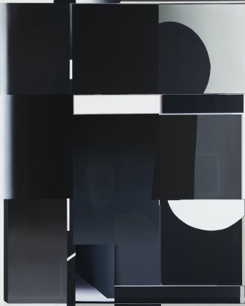 恩里科·巴赫 Enrico Bach SKMK (Schwarze Komposition mit Kreisen), 2020