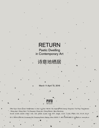 RETURN: Poetic Dwelling in Contemporary Art
