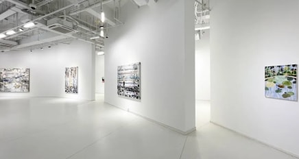 Li Jikai's new solo exhibition, "The Hidden One / Ripples, Spots / Green," opened at Chun Art Museum, Shanghai, on December 28th.