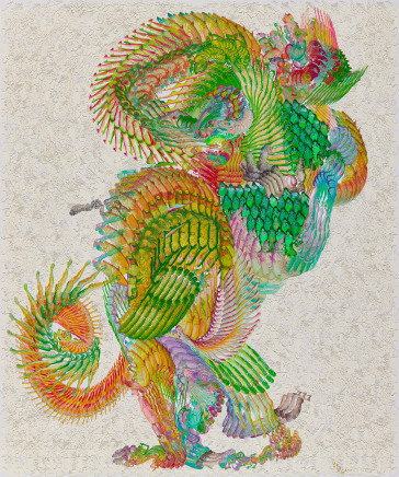 邬建安 WU Jian’an 英雄战胜雄狮 Hero Conquering the Lion, 2020