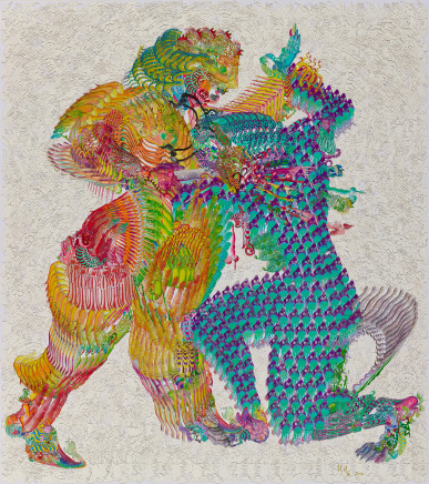 邬建安 WU Jian’an 英雄战胜牛头怪 Hero Conquering the Minotaur , 2020