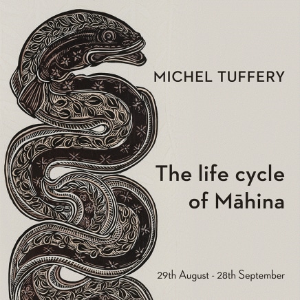 The life cycle of Māhina by Michel Tuffery