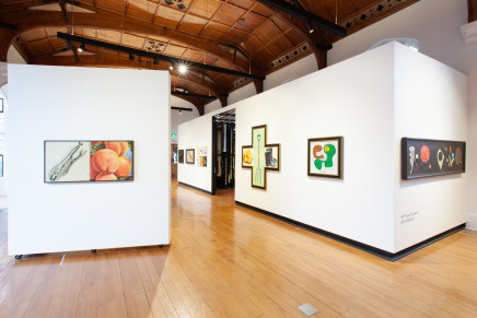 Dick Frizzell All Things Considered The Central Art Gallery Install 3