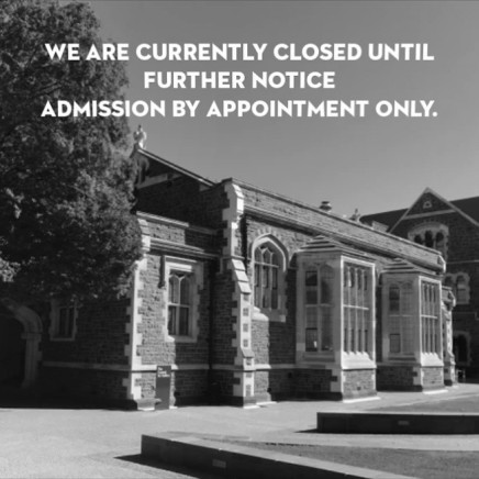 The Central closed until further notice, admission by appointments only