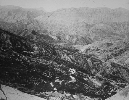Antoin Sevruguin, The Zagros mountains in Shiraz, Late 19th or early 20th Century