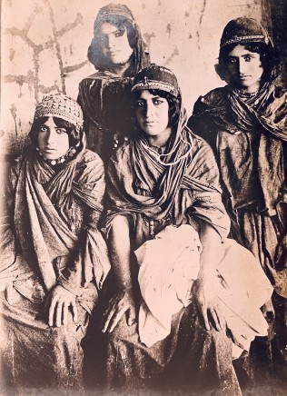 Antoin Sevruguin, A group of Kurdish girls, Late 19th Century, early 20th Century