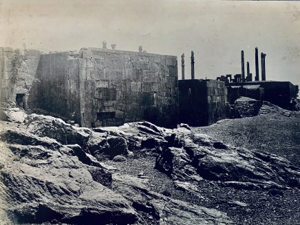 Antoin Sevruguin, Northwestern Corner of Terrace Complex, Persepolis, Late 19th Century or early 20th Century