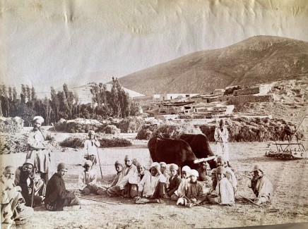 Antoin Sevruguin, Villagers from the village of Karzan, Late 19th Century
