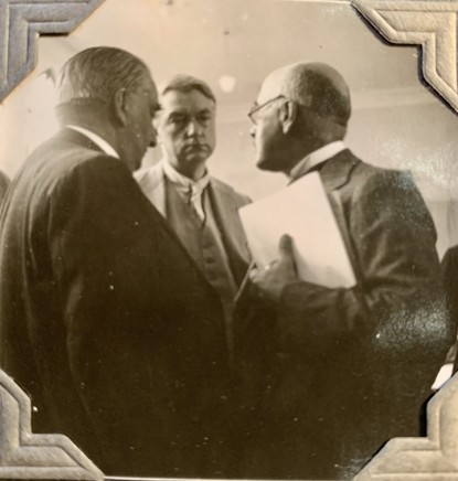John Drinkwater, Sir Edward Denison Ross, John Drinkwater and Vladimir Minorsky , 1934