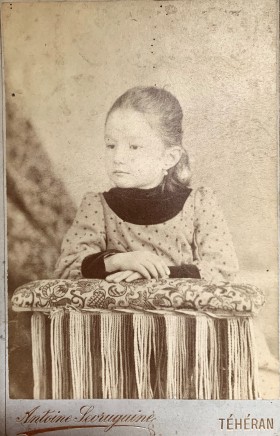 Antoin Sevruguin, A young girl, Late 19th Century, early 20th Century