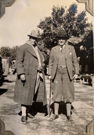John Drinkwater, Joseph Hackin and Ernst Kühnel , 1934