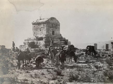 Antoin Sevruguin, Mausoleum of Cyrus the Great, Pasargadae, Late 19th Century or early 20th Century