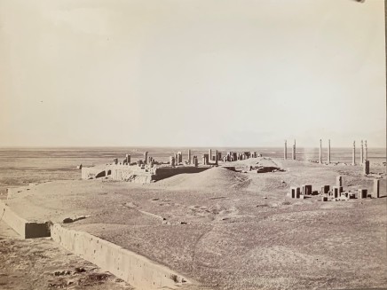 Ernst Herzfeld, Panoramic view of terrace complex, Persepolis, 1923-28