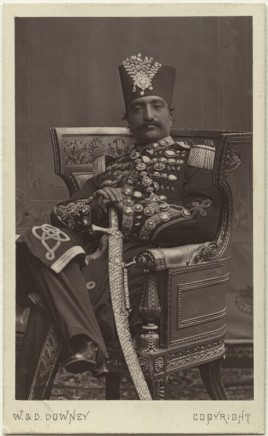 W.D. Downey, Naser al-Din Shah Qajar, 1870s