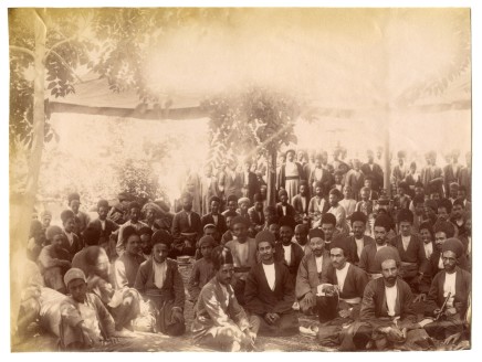 Antoin Sevruguin, Constitutionalists at the British Embassy in Tehran, Early 20th Century
