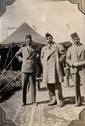 John Drinkwater, ʿAbd-al-Wahhāb ʿAzzām, Aḥmad Ḥāmed Ṣarrāf and Abd-al-Ḥamīd ʿAbbādī , 1934