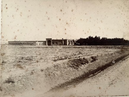 Antoin Sevruguin, A building set in a landscape, Late 19th Century, early 20th Century