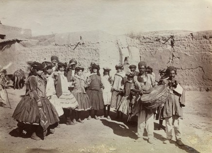 Antoin Sevruguin, Kurdish musicians and dancers, Late 19th Century, early 20th Century