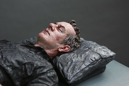Lying Figure Bronze, oil paint 110 x 42 x 18 cm Edition 1 of 5