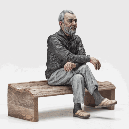 Maquette for John (Seated), 2014