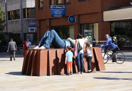 'Catafalque' in Jubilee Square