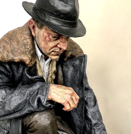The Way It Will Be, 2012 Bronze. oil paint Edition of 6 + 1AP