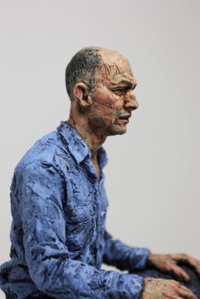 Sitting Man 2019 (detail)
