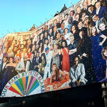 Peter Blake's collage commission