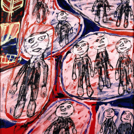 Jean Dubuffet, L’heure de pointe 8 décembre 1980, 1980.